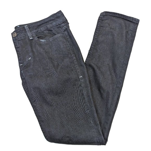 William Rast Denim - William Rast Ultra Skinny Black Denim Jerri Jeans Pants Punk Rock Sz Women's 31